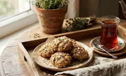 Çay keyfine sağlıklı dokunuş: Ev yapımı kıtır yulaf bisküvisi tarifi