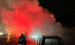 Kahramanmaraş’ta Peş Peşe Yangın: Araçlar Alevlere Teslim Oldu