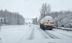 Mevsim Normalleri Altüst Oldu: Kahramanmaraş'ta Oraya Kar Yağdı