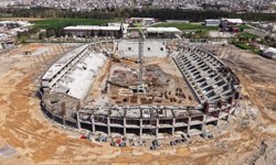 Kahramanmaraş Yeni Stadyum İnşaatında Son Durum: Tribünler Yükseliyor