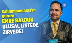 Kahramanmaraş’ın Gururu Emre Balduk, Ulusal Listede Zirvede