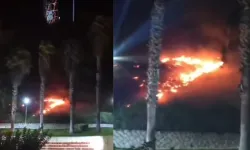 Kahramanmaraş kalesi çevresinde yangın çıktı!