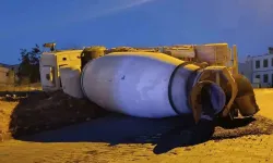 Kahramanmaraş'ta Beton Mikseri Devrildi: Yaralı Hastaneye Kaldırıldı