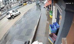 Ankara Mamak’ta Sağanak Yağış Sonrası Yol Çöktü