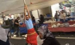 Sultanbeyli Semt Pazarında Rüzgar Engeli: Pazarcı Havaya Uçtu