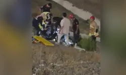 Kahramanmaraş-Göksun yolunda motosiklet sürücüsü metrelerce savruldu