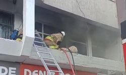 Kahramanmaraş'ta Yorgancı Dükkanında Yangın Çıktı