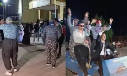 Kahramanmaraş'taki Düğünde Gençlerden Eğlenceli Gösteri