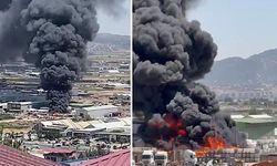 Kahramanmaraş'ta Atık Depolama Alanında Yangın Çıktı