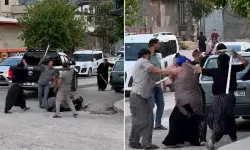 Kahramanmaraş'ta iki grup birbirine girdi: Tekme, tokat ve sopalar havada uçuştu