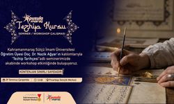 Kahramanmaraş'ta Gençler İçin Tezhip Sanatı Atölyesi Başlıyor