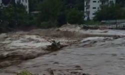 Kastamonu Cide'de Şiddetli Yağış Seli Beraberinde Getirdi
