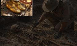1500 Yıllık Mezardan Altın Kaplama Ayakkabılar Çıktı