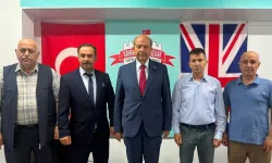 Ersin Tatar, İngiltere’de Kahramanmaraşlılarla Buluştu