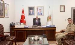 Kahramanmaraş Jandarma Komutanı Gemalmaz’dan Veda Ziyareti