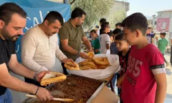 Kahramanmaraş’ta öğrenciler için anlamlı buluşma: Yemek ikram edildi