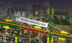 Kahramanmaraşlı Sürücülerin Dikkatine: Tevfik Kadıoğlu Bulvarı Kademeli Olarak Trafiğe Kapatılıyor