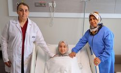 Kahramanmaraş’ta 35 santimetrelik yumurtalık kisti doğurganlık korunarak çıkarıldı
