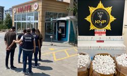 Kahramanmaraş'ta araçtan çıkanlar şaşırttı: Tam 243 bin adet