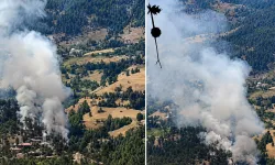 Kahramanmaraş’ta ev yangını! Alevler ormanlık alana sıçrayabilir