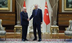 Erdoğan ve Bahçeli Cumhurbaşkanlığı Külliyesinde Görüştü