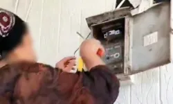 Şanlıurfa’da denetim ekibinin önünde sayaca müdahale etti: O anlar kamerada