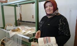 Ninelerini örnek alıp evinin odasını dokuma atölyesine çevirdi, şimdi taleplere yetişemiyor