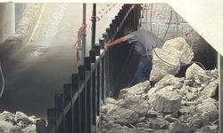 Bolu’da Çöken Alt Geçitte Hırsızlık Girişimi Engellendi