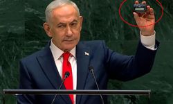 Netanyahu'dan BM Kürsüsünde Çağrı Cihazlı Gövde Gösterisi