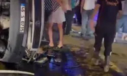Kahramanmaraş'ta Kaza: Servis Aracı Yan Yattı