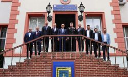 Kahramanmaraş heyetinden İstanbul İl Jandarma Komutanı Tataroğlu'na ziyaret