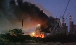 Kahramanmaraş'ta termik santralde yangın