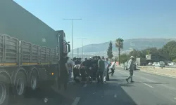 Kahramanmaraş Doğu Çevre Yolu'nda tır yayaya çarptı