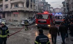 Kahramanmaraş'ta yemek pişirdiği sırada mutfak tüpü patladı