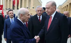 Cumhurbaşkanı Erdoğan'dan Anıtkabir'de KAAN Detayı