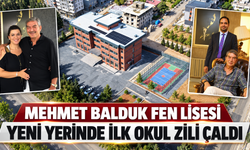 Mehmet Balduk Fen Lisesi’nde İlk Zil Çaldı: Nazar Tekstil’den Eğitime Anlamlı Yatırım
