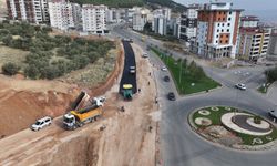 Kahramanmaraş Kuzey Çevre Yolu Tömek Kavşağı’nda Trafik Akışı Rahatlıyor