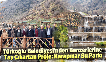Türkoğlu Belediyesi’nden Benzerlerine Taş Çıkartan Proje: Karapınar Su Parkı