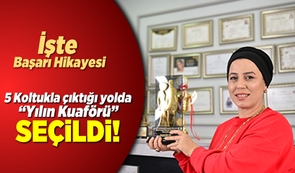 İşte Başarı Hikayesi 5 Koltukla Çıktığı Yolda Yılın Kuaförü oldu!