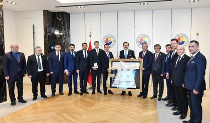 KMTSO HEYETİNDEN HİSARCIKLIOĞLU’NA ZİYARET