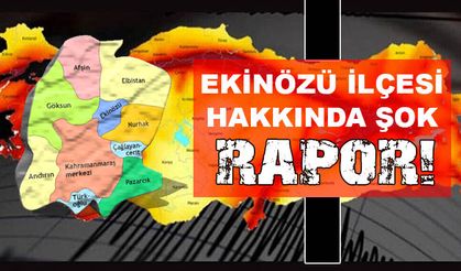 Kahramanmaraş’ın Ekinözü ilçesi deprem sonrası 4 metre yer değiştirdi