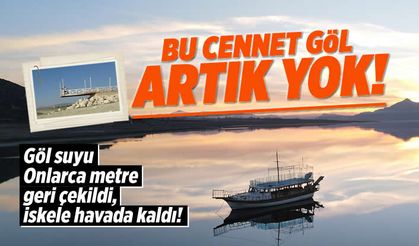 Burdur Gölü'nün acı gerçeği: Onlarca metre geri çekildi!