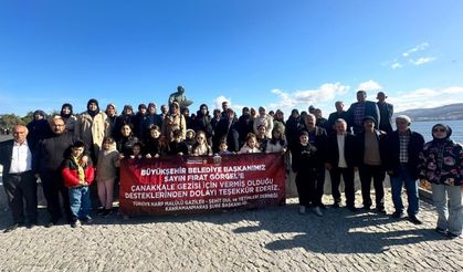 Kahramanmaraş'tan Şehit Ailelere ve Gazilere Çanakkale Gezisi