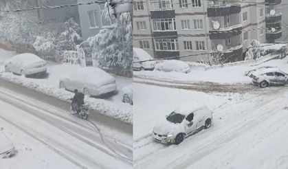 Elbistan’da kar çilesine, vatandaş tepkisi