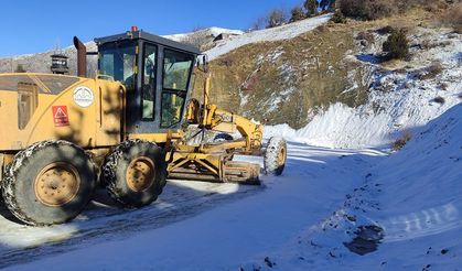 Dulkadiroğlu Belediyesi'nden karla mücadele çalışmaları