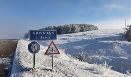 Dondurucu Soğuklar Ardahan’ı Etkisi Altına Aldı: Hava -27,1 Dereceyi Gördü
