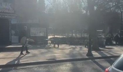 Afşin’de kadın ve erkek arasında kavga: o anlar cep telefonu kamerasında