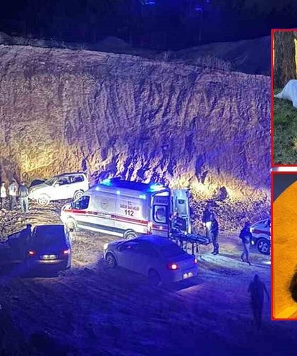 Bolu'da feci kaza: Cip uçuruma yuvarlandı, 2 genç sevgili öldü