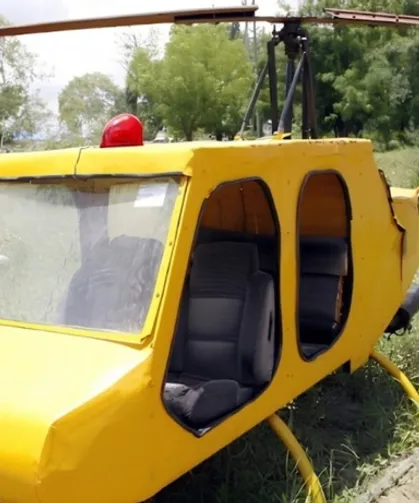 Hurda Parçalarla Helikopter Yapan Genç Dünyanın Dikkatini Çekti