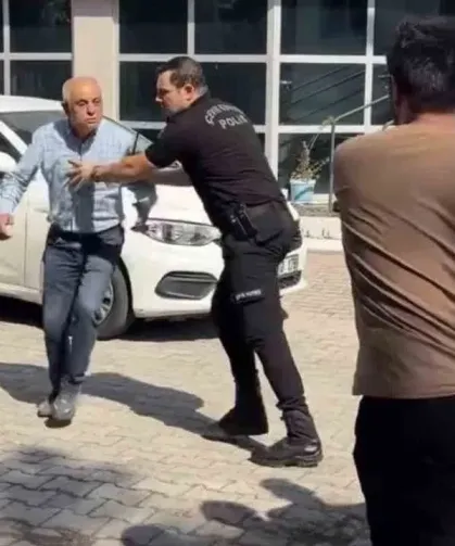 Denizlispor Tesislerinde Taraftar ile Başkan Arasında Gerginlik
